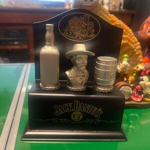 VTG 2005 Jack Daniels Whiskey Bottle Limited Edition Stopper Set Old No 7